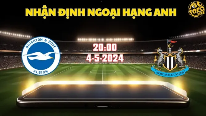 Nhận định bóng đá Brighton vs Newcastle 20h00 ngày 4/5